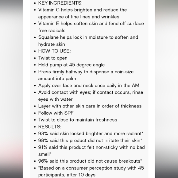 First Aid Beauty 10% Vitamin C Brightening Serum - Picture 10 of 12